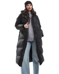 ONLY - Longline Puffer Coat - Lyst