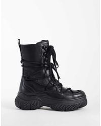 Buffalo - Doozer Double Lace Boots - Lyst