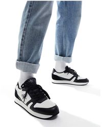 Calvin Klein - Retro Runner Low Laceup Cutout Sneakers - Lyst