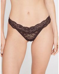 Tezenis - High-Cut Lace G-String - Lyst
