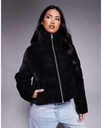Barbour - Hudson Velvet Touch Puffer Jacket - Lyst