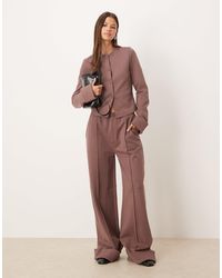 ASOS - Interlock Turnback Hem Sweatpants - Lyst