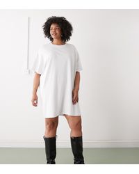 Noisy May - Boxy T-shirt Dress - Lyst