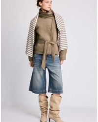 Stradivarius - Faux Suede Double-faced Jacket - Lyst