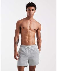 Only & Sons - Seersucker Zwemshort - Lyst