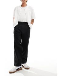Fred Perry - Straight Leg Twill Trouser - Lyst