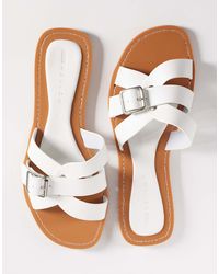 ASOS - Feature Interlocking Flat Sandal - Lyst