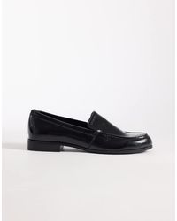 ASOS - Melva Clean Round Toe Loafers - Lyst
