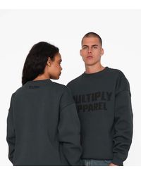 Multiply Apparel - Camiseta Negra Extragrande Twist De -Negro - Lyst