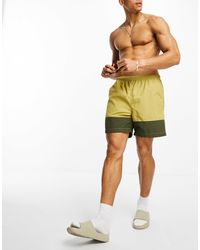 Weekday - Ed Colour Block Swim Shorts - Lyst