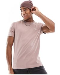 Abercrombie & Fitch - Camiseta color topo con logo en relieve - Lyst