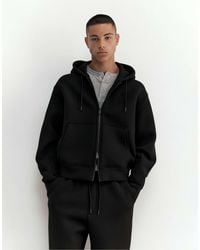 Pull&Bear - Kapuzenjacke mit reißverschluss - Lyst