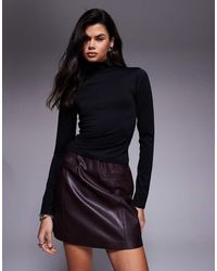 GOOD AMERICAN - Lichte Top Met Col - Lyst