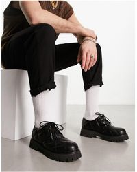 Koi Footwear - Koi - Snug Cave - Doorgestikte Veterschoenen - Lyst