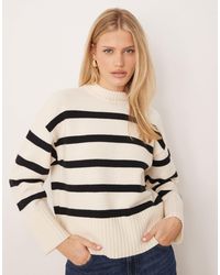 Mango - Pull ras - Lyst