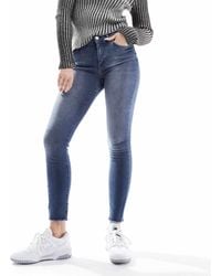 ONLY - Ankle Length Skinny Jeans - Lyst