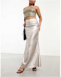 Forever New - Metallic Maxi Skirt - Lyst