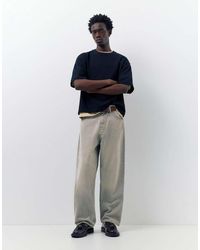 Pull&Bear - Relaxed Fit baggy Jeans - Lyst