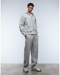 Sudadera Cremallera Capucha MASSIMO DUTTI de hombre de color Azul