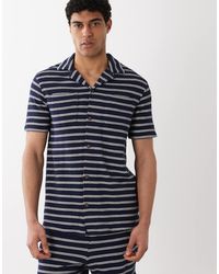 Polo Ralph Lauren - Knitted Striped Short Sleeve Shirt - Lyst