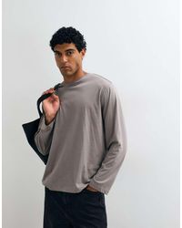 ARKET - Oversized Long Sleeve T-shirt - Lyst