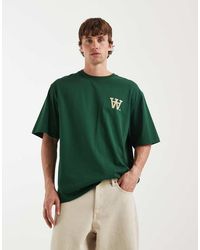 DOUBLE A by WOOD WOOD - 100% Cotton Liam Aa Logo T-shirt - Lyst