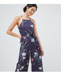 Oasis Floral Print Jumpsuit 2024 www tofrei