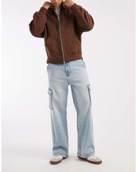 Hollister - Super baggy Cargo Jeans - Lyst