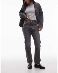 Levi's - Vaqueros De Corte Recto Con Lavado Negro 501 Original De - Lyst