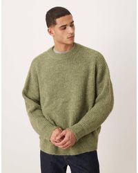 ASOS - Pull ultra oversize en maille avec col ras - Lyst
