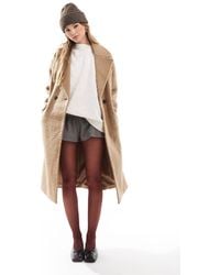 Vero Moda - Drop Shoulder Tailored Coat - Lyst