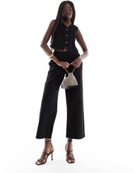 Vero Moda - Tailored Drawstring Waist Wide Leg Trouser Co-ord - Lyst