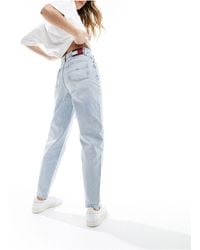Tommy Hilfiger - Ultra High Tapered Mom Jeans - Lyst