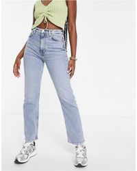 & Other Stories - Favourite Cotton Straight Leg High Rise Jeans - Lyst