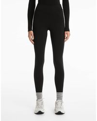 Oysho - Warm High-Rise Ankle-Length Leggings With Pockets 70 Cm - Lyst