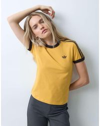 adidas Originals - 3 Stripe Slim Fit T-shirt - Lyst