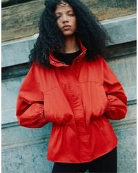 Pull&Bear - Drawstring Waist Jacket - Lyst