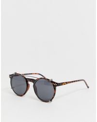 ray ban marrones hombre