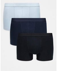 ASOS - 3 Pack Jersey Trunks - Lyst