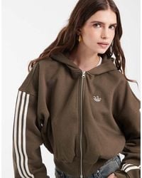 adidas Originals - Signature Full Zip Hoodie - Lyst