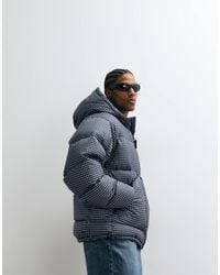 Gramicci - Padded Checked Puffer Jacket - Lyst