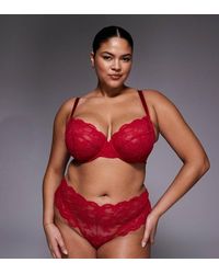 ASOS - Asos Design Curve Lola Lace Lingerie Thong - Lyst