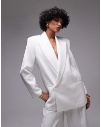 Mango - – asymmetrischer oversize-blazer - Lyst