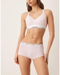 Calvin Klein - Icon Logo Boy Shorts - Lyst