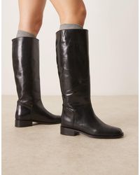 Mango - Flat Knee High Boot - Lyst