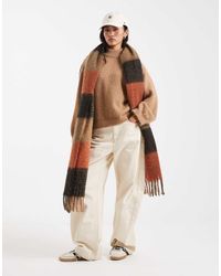 ASOS - Boxy Fit Fluffy Knitted Jumper With High Neck - Lyst