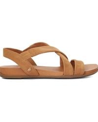 Dune - Landies Flat Sandals - Lyst