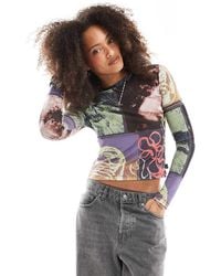 Vans - Ludlow Mesh Long Sleeve Top - Lyst