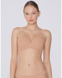 Tezenis - Madrid Super Padded Bandeau Bra - Lyst