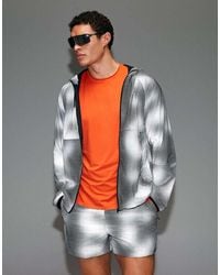4505 - Premium 3 Inch Woven Running Short With Zip Pockets And Bonded Hem - Lyst